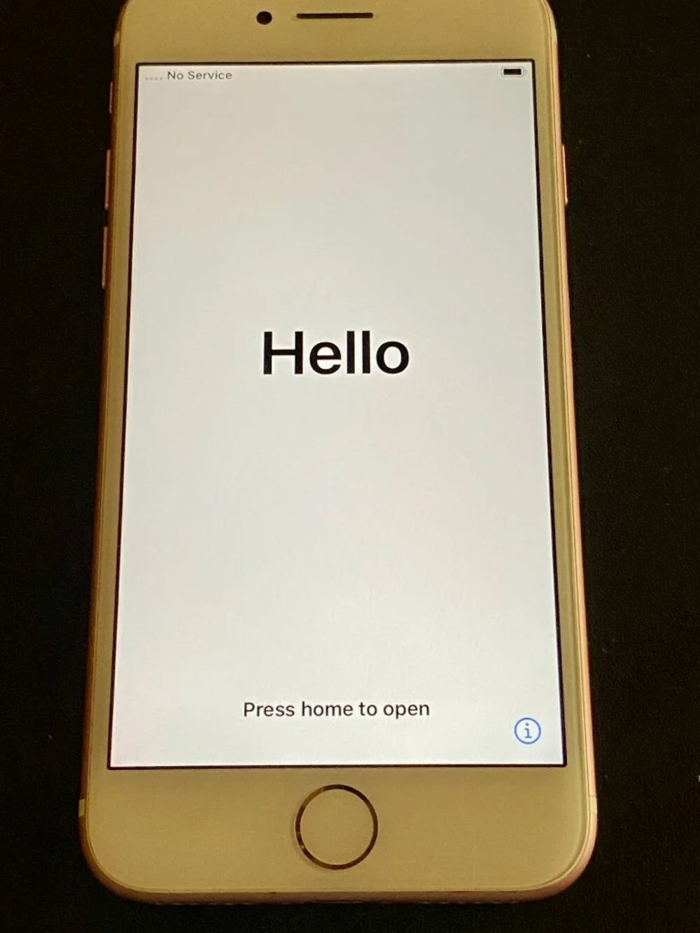 Apple iPhone 7 Rose Gold 128GB AT&T 83% Battery